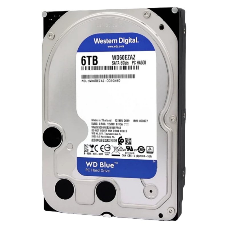 6TB 西数 台式机械硬盘 3.5寸 SATA接口