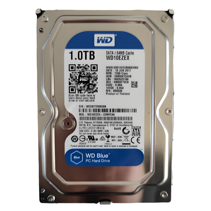 1TB 西数 台式机械硬盘 3.5寸 SATA接口